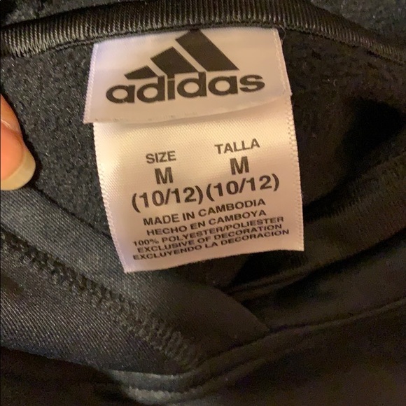 B&W ADIDAS KID SWEATSHIRT!! - Picture 5 of 5